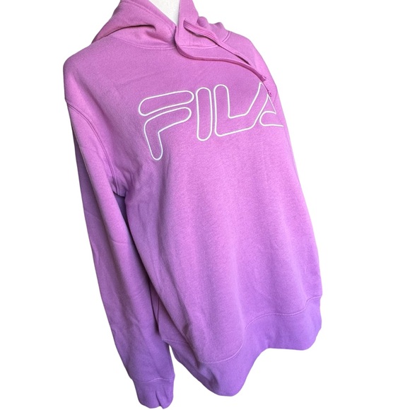 Fila Tops - FILA Mulberry Hoodie Sz M